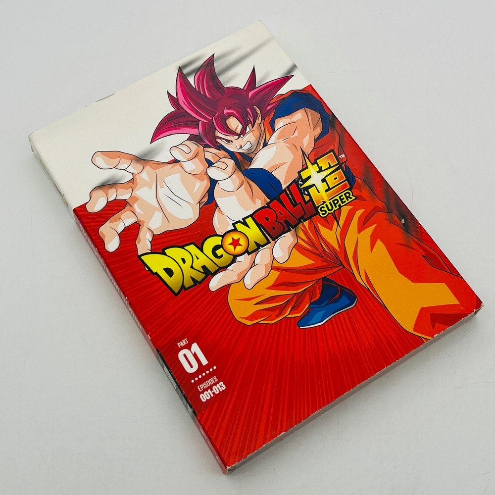 Dragon Ball Super Part 01‎ Episodes 001-013 DVD 2-Disc Set Funimation Anime